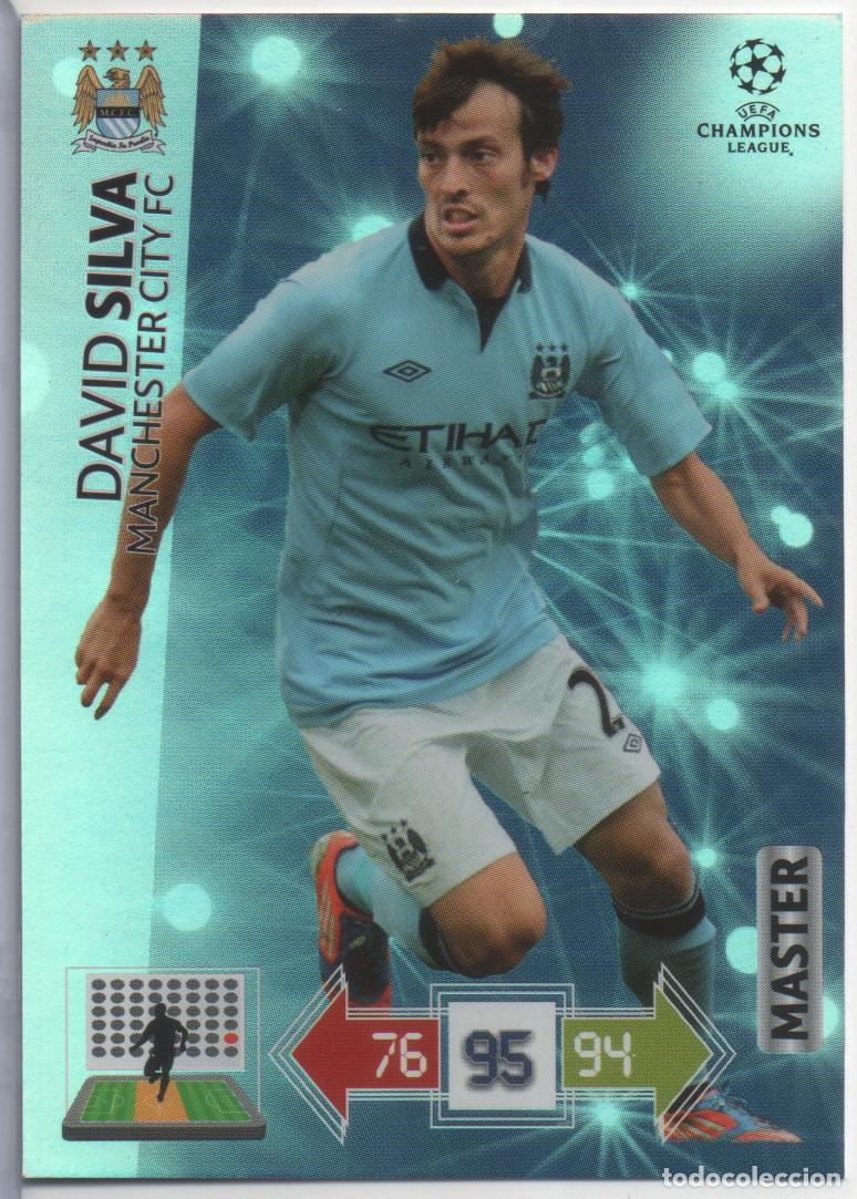 Trading Cards: David Silva (Manchester City) Master Adrenalyn XL Champions 2012-13 de Panini