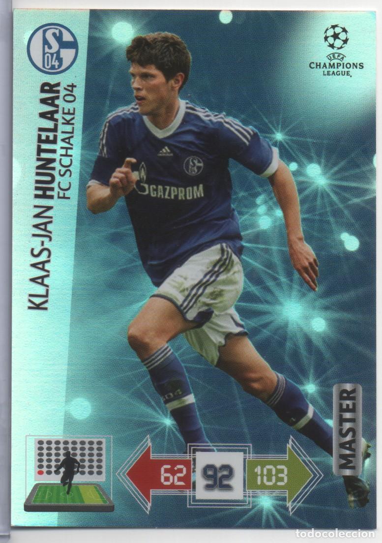 Trading Cards: Klaas-Jan Huntelaar (Schalke 04) Master Adrenalyn XL Champions 2012-13 de Panini
