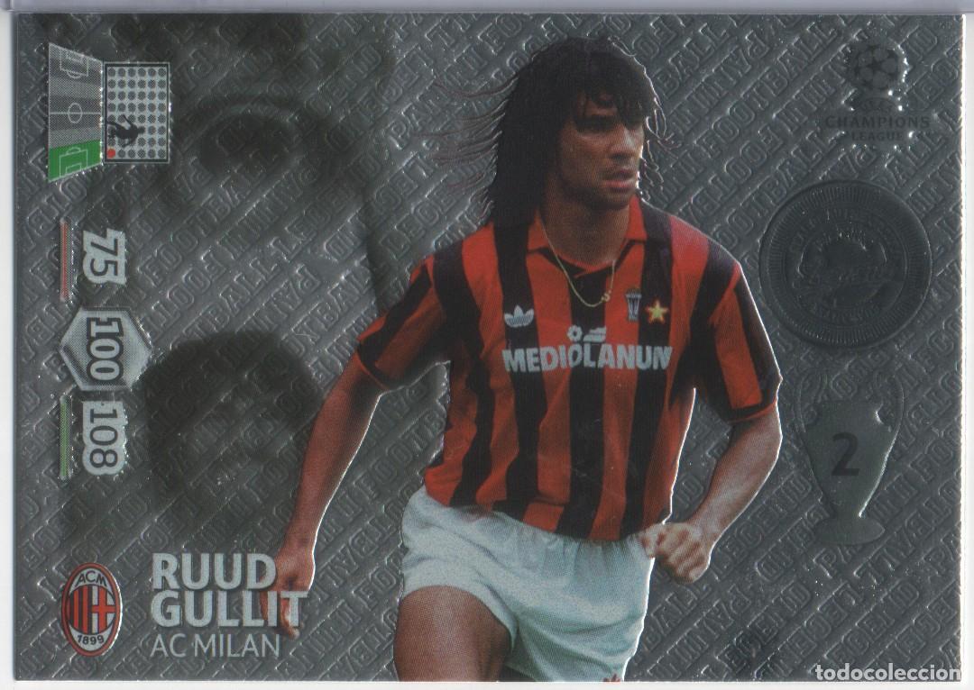 Trading Cards: Ruud Gullit (Milan) Legend Adrenalyn XL Champions 2012-13 de Panini