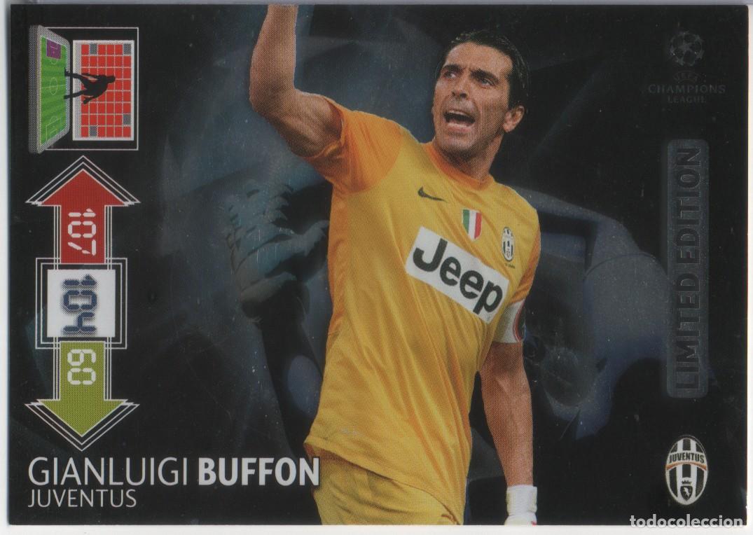 Trading Cards: Gianluigi Buffon (Juventus) Limited Edition Adrenalyn XL Champions 2012-13 de Panini