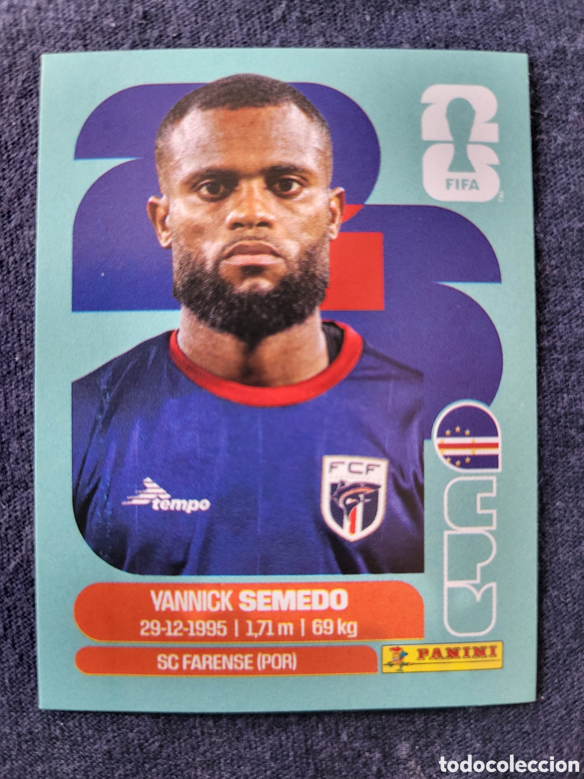 Trading Cards: CPV 9 Yannick Samedo [Sticker] / FIFA World Cup 2026