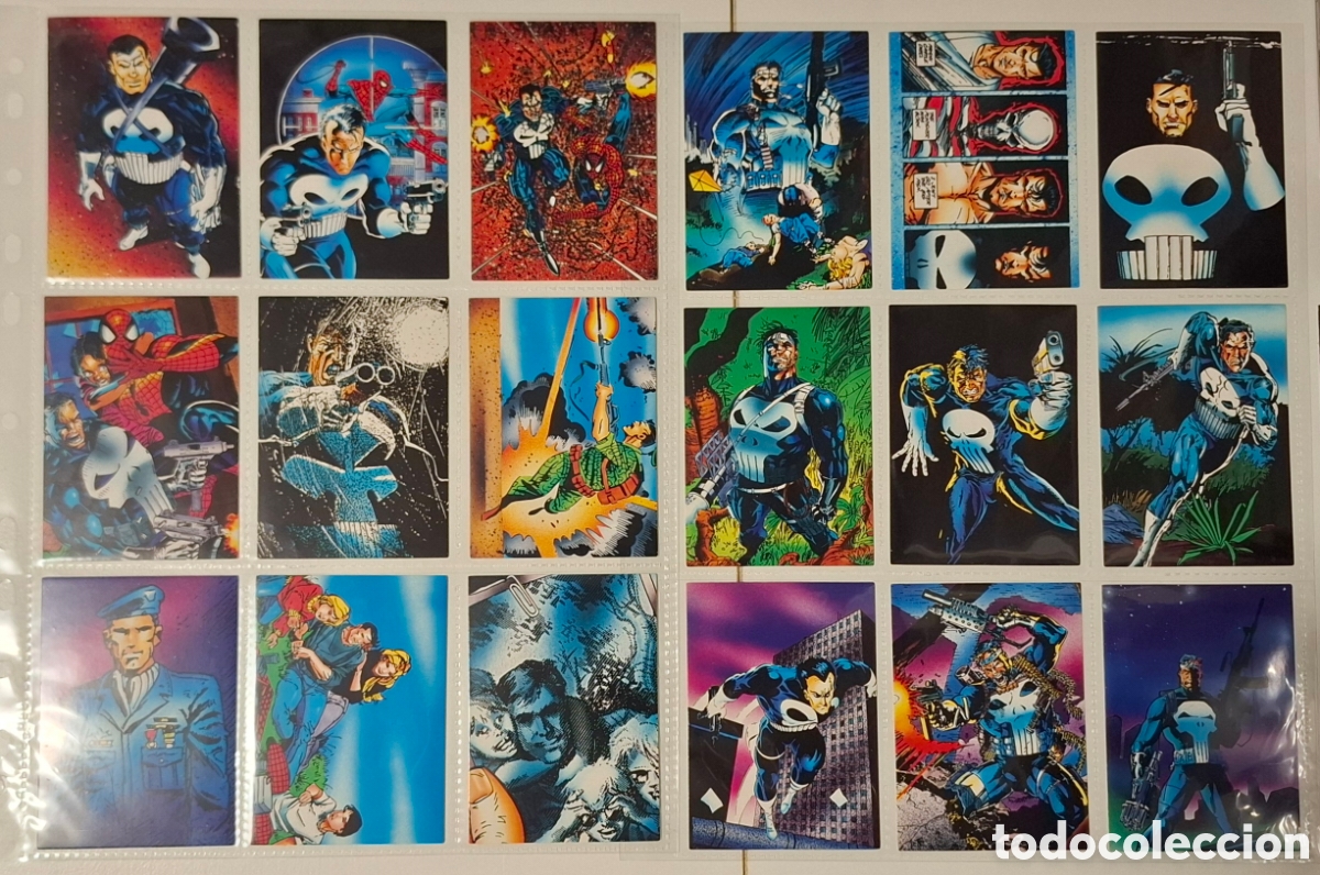 Trading Cards: The Punisher card set Comic Images 1992