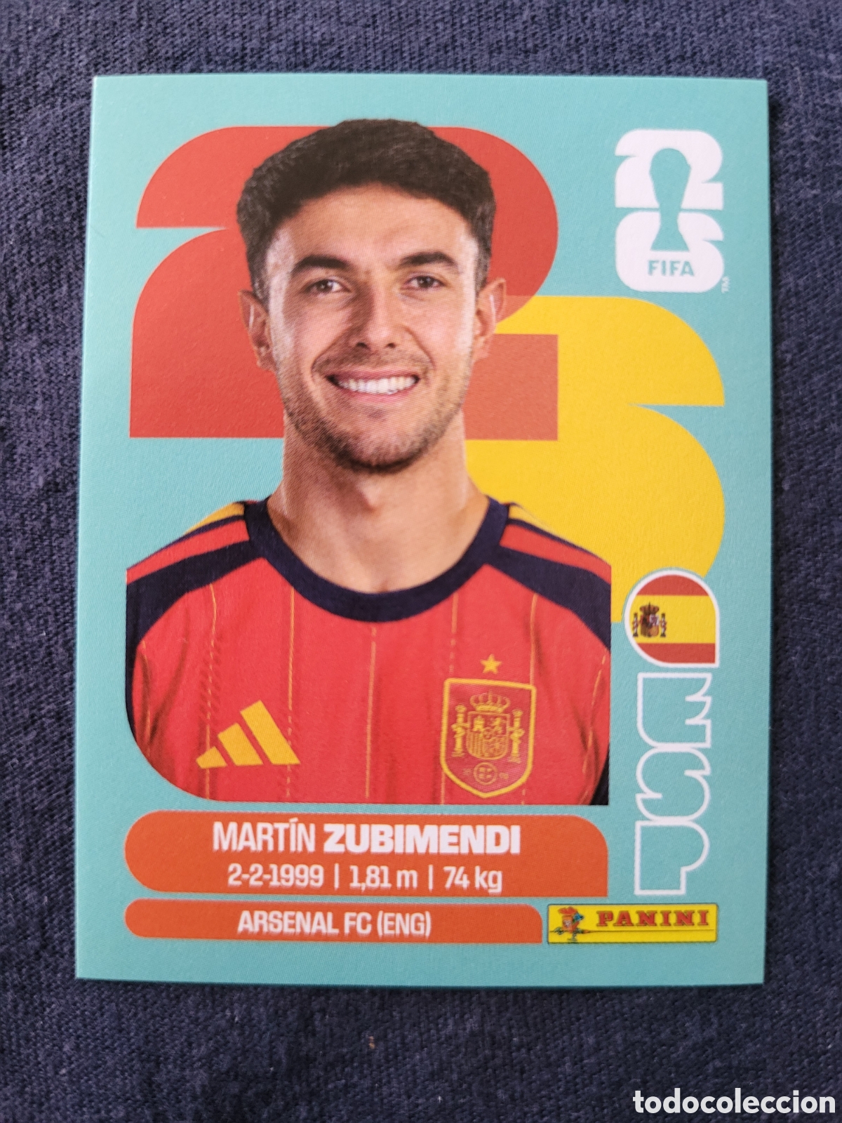 Trading Cards: ESP 9 Martin Zubimendi [Sticker] / FIFA World Cup 2026