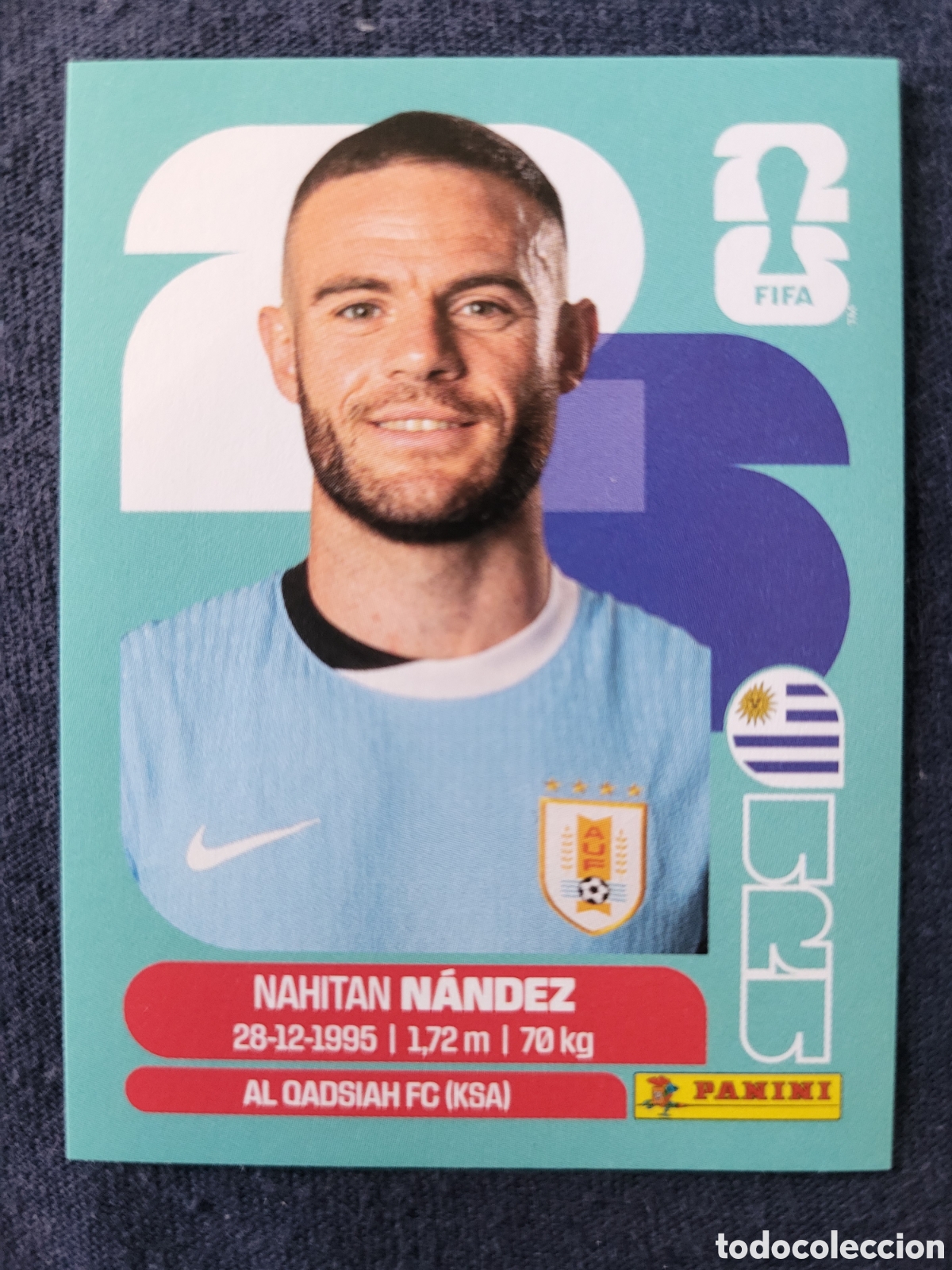 Trading Cards: URU 9 Nahitan Nandez [Sticker] / FIFA World Cup 2026