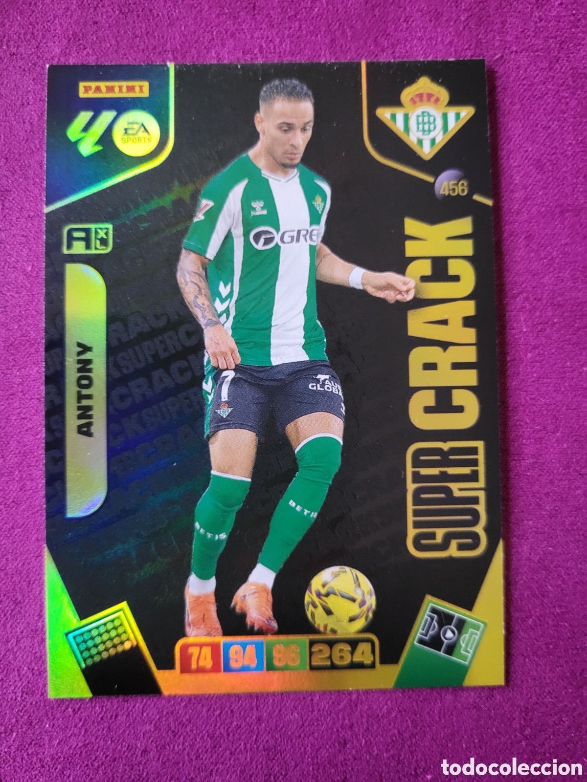 Trading Cards: 456 Antony Super Crack / Adrenalyn XL 2025