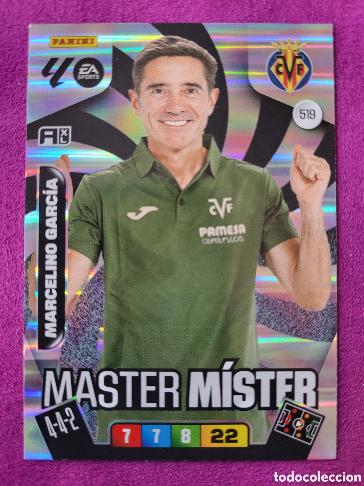 Trading Cards: 519 Marcelino Garcia Master Mister / Adrenalyn XL 2025