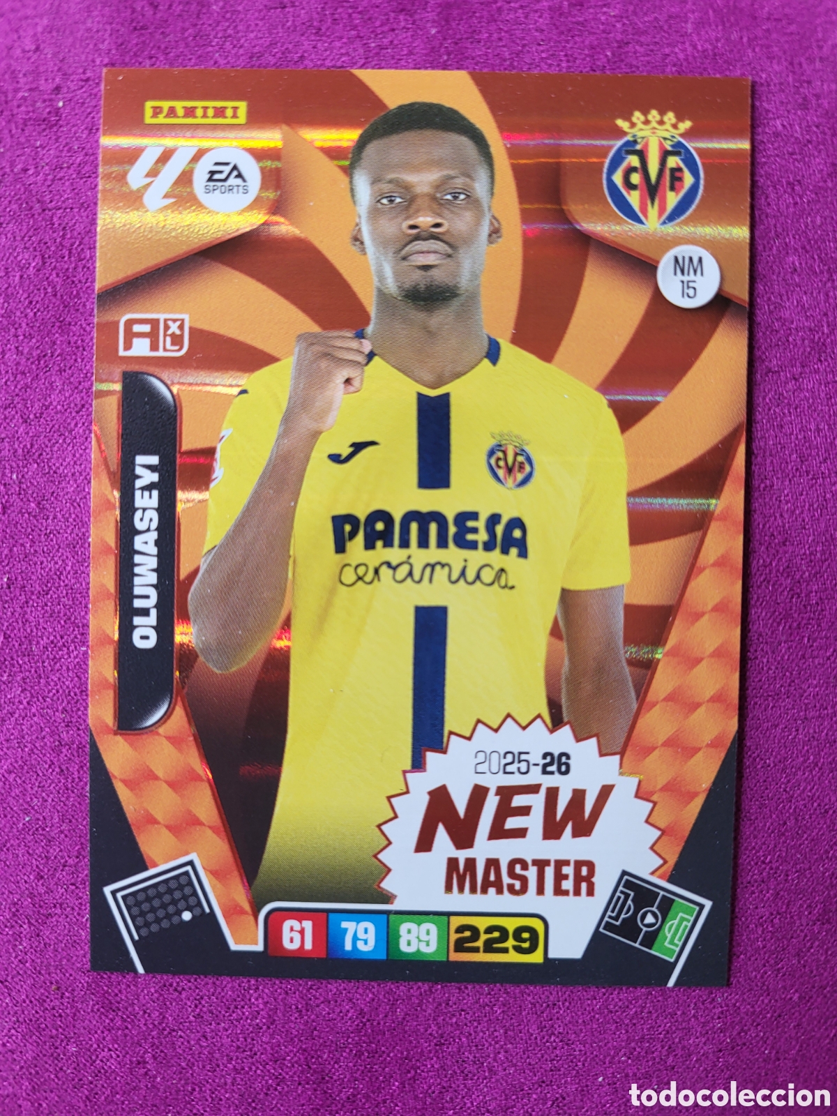 Trading Cards: NM 15 Oluwaseyi New Master / Adrenalyn XL 2025