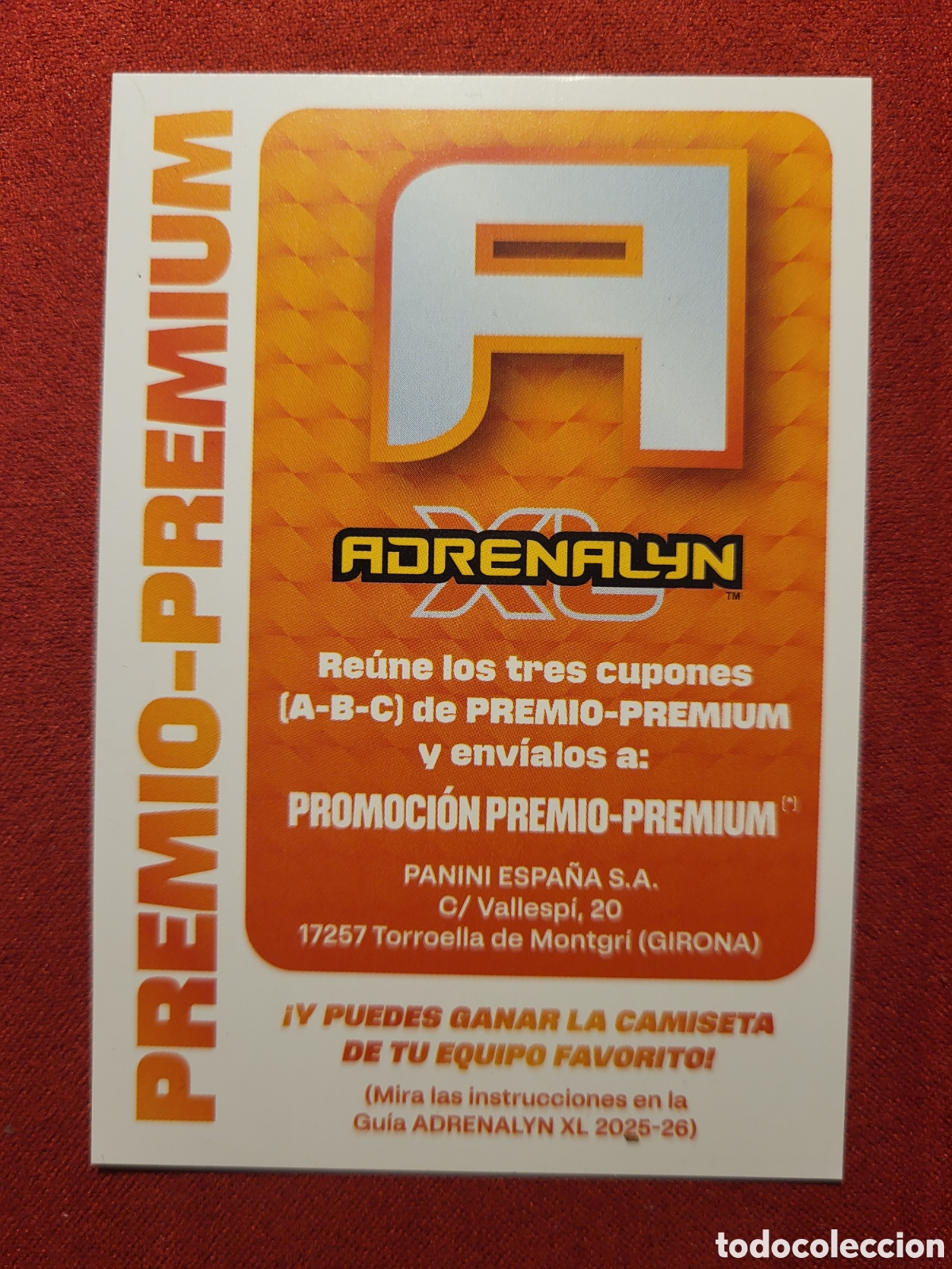 Trading Cards: Premio-Premium [A] / Adrenalyn XL 2025