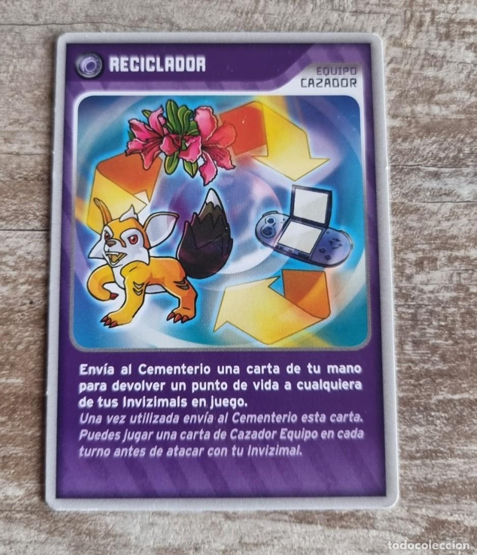 Trading Cards: PANINI - INVIZIMALS - DESAFIOS OCULTOS - 2009 2013 - EQUIPO CAZADOR - RECICLADOR 342