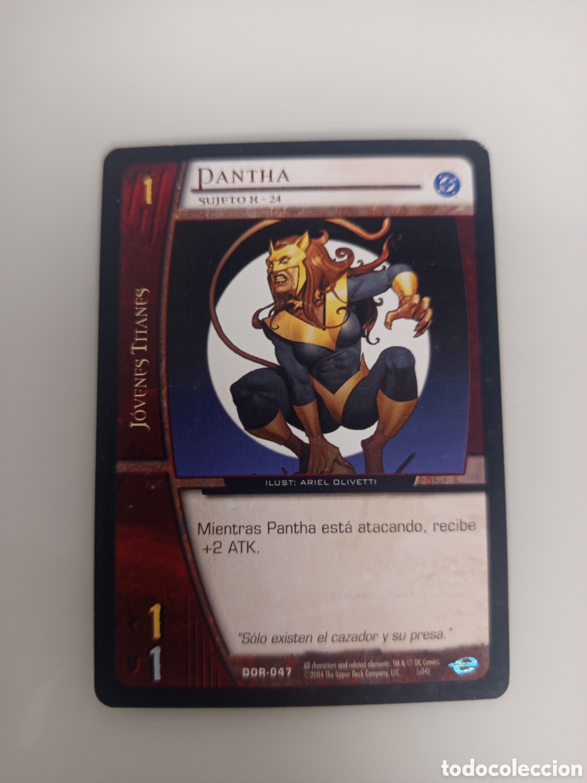 Trading Cards: ❇️ CROMO CARD PANTHA VS SYSTEMS SUPERHEROES UPPER DECK ENTERTAINMENT 2004 ❇️