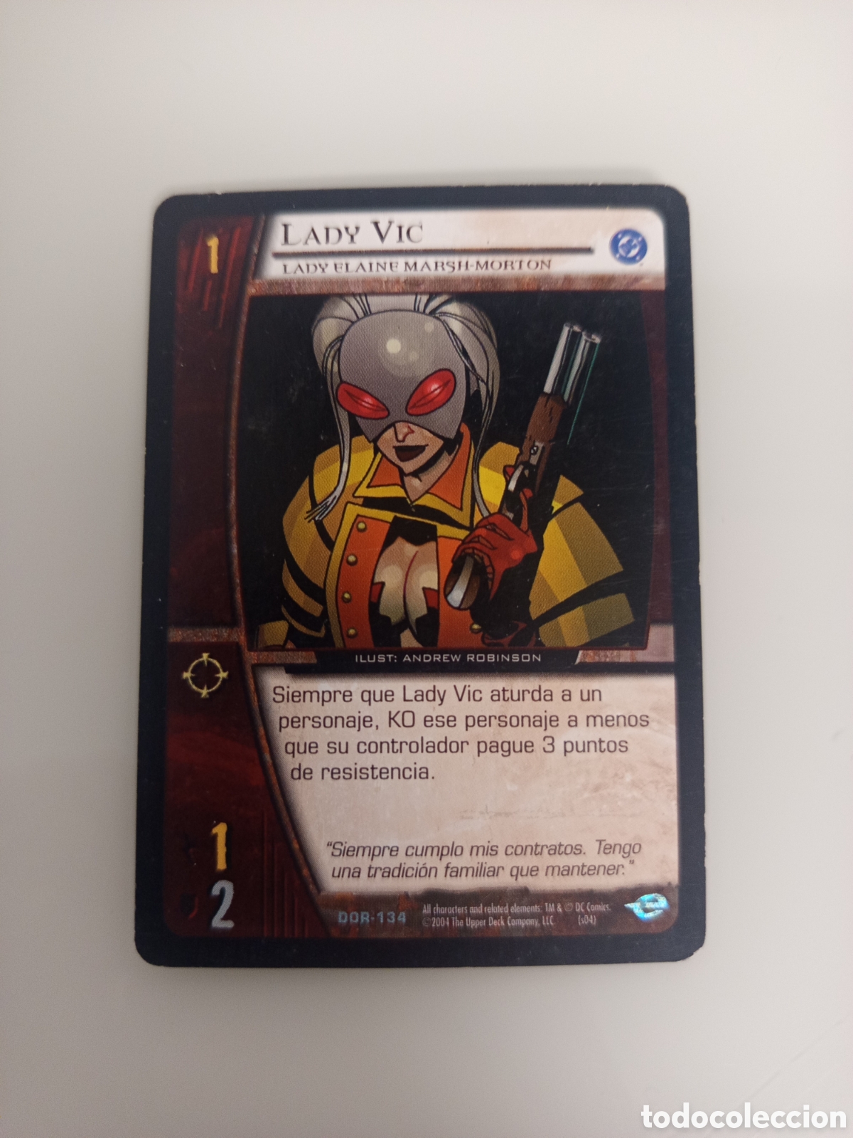 Trading Cards: ❇️ CROMO CARD LADY VIC VS SYSTEMS SUPERHEROES UPPER DECK ENTERTAINMENT 2004 ❇️