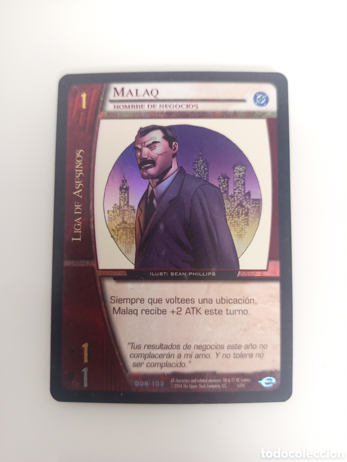 Trading Cards: ❇️ CROMO CARD MALAQ VS SYSTEMS SUPERHEROES UPPER DECK ENTERTAINMENT 2004 ❇️