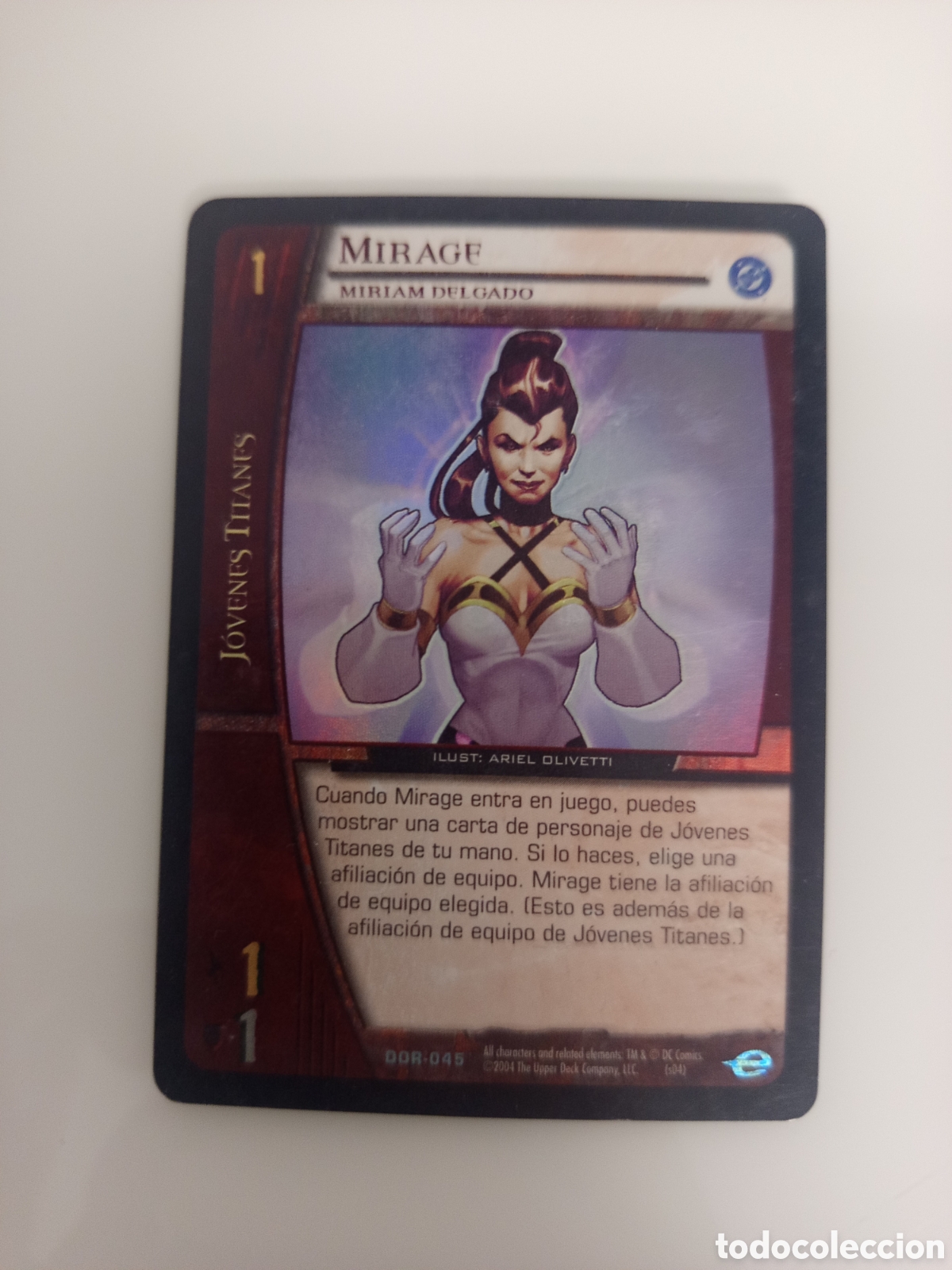 Trading Cards: ❇️ CROMO CARD MIRAGE VS SYSTEMS SUPERHEROES UPPER DECK ENTERTAINMENT 2004 ❇️