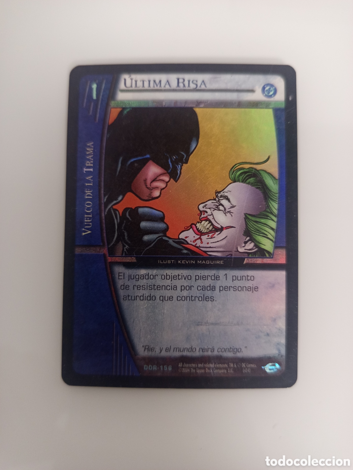 Trading Cards: ❇️ CROMO CARD &Uacute;LTIMA RISA VS SYSTEMS SUPERHEROES UPPER DECK ENTERTAINMENT 2004 ❇️