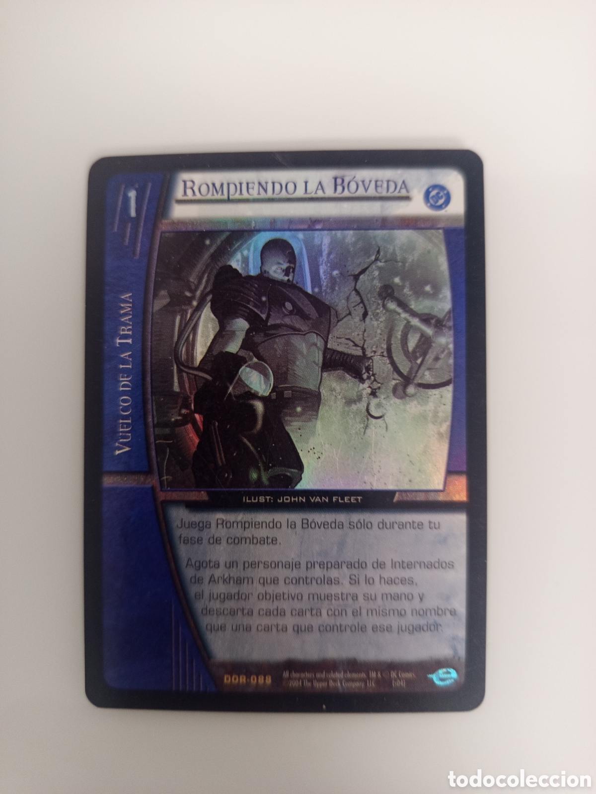 Trading Cards: ❇️ CROMO CARD ROMPIENDO LA B&Oacute;VEDA VS SYSTEMS SUPERHEROES UPPER DECK ENTERTAINMENT 2004 ❇️
