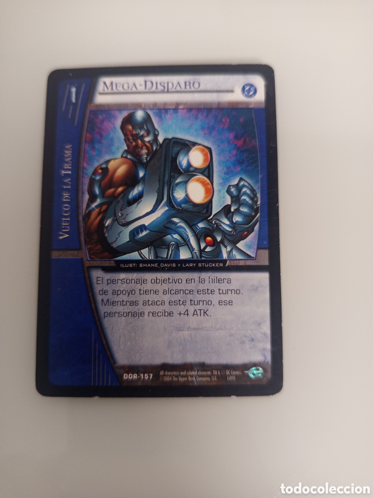 Trading Cards: ❇️ CROMO CARD MEGA - DISPARO VS SYSTEMS SUPERHEROES UPPER DECK ENTERTAINMENT 2004 ❇️