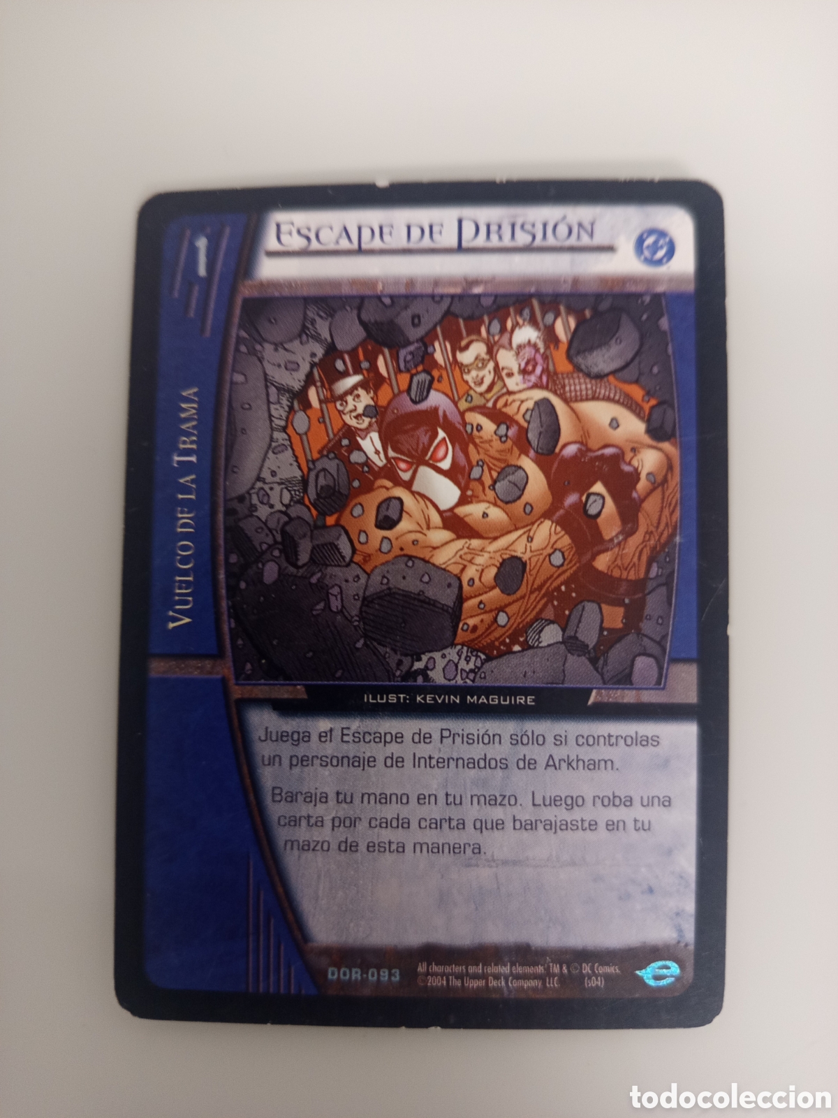Trading Cards: ❇️ CROMO CARD ESCAPE DE PRISI&Oacute;N VS SYSTEMS SUPERHEROES UPPER DECK ENTERTAINMENT 2004 ❇️