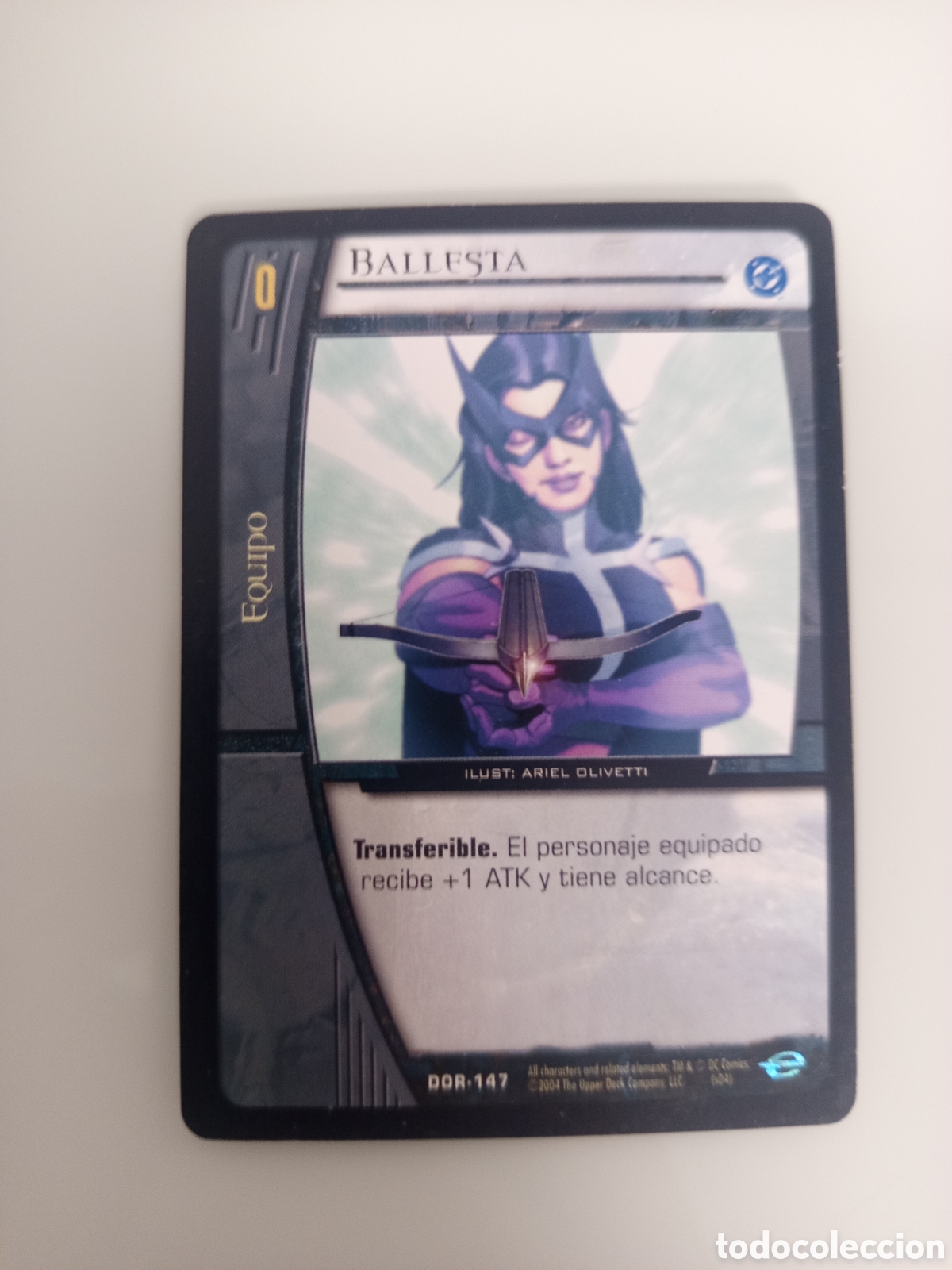 Trading Cards: ❇️ CROMO CARD BALLESTA VS SYSTEMS SUPERHEROES UPPER DECK ENTERTAINMENT 2004 ❇️
