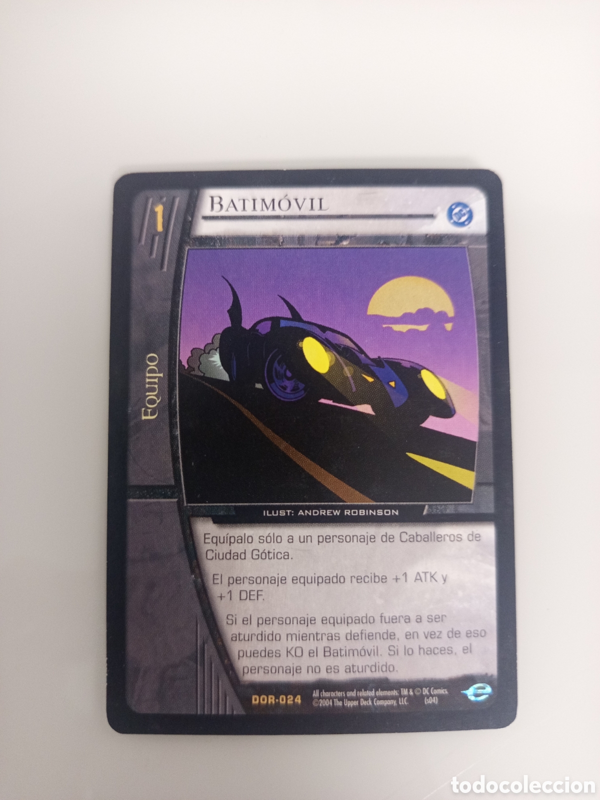 Trading Cards: ❇️ CROMO CARD BATIM&Oacute;VIL VS SYSTEMS SUPERHEROES UPPER DECK ENTERTAINMENT 2004 ❇️