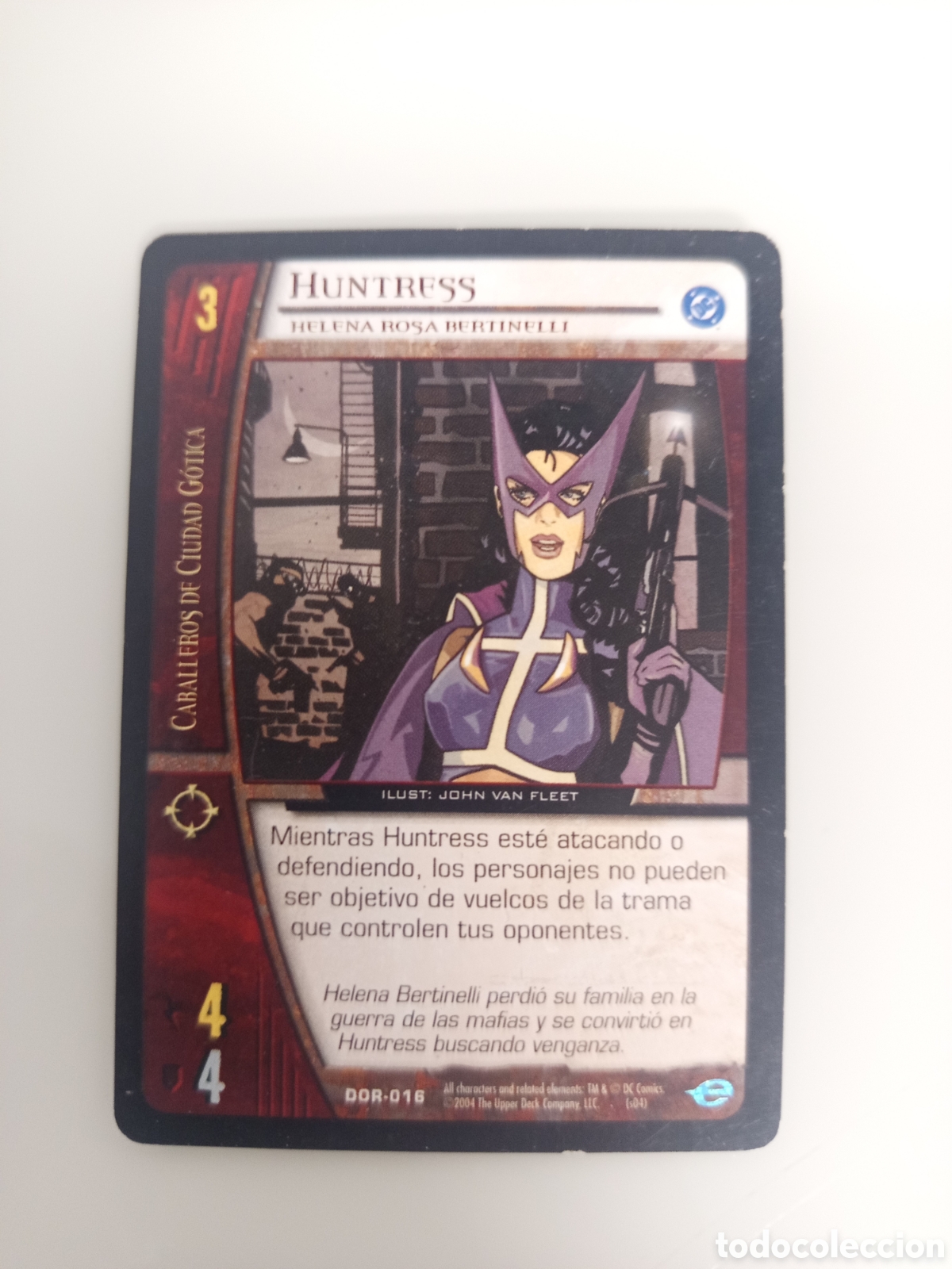Trading Cards: ❇️ CROMO CARD HUNTRESS VS SYSTEMS SUPERHEROES UPPER DECK ENTERTAINMENT 2004 ❇️