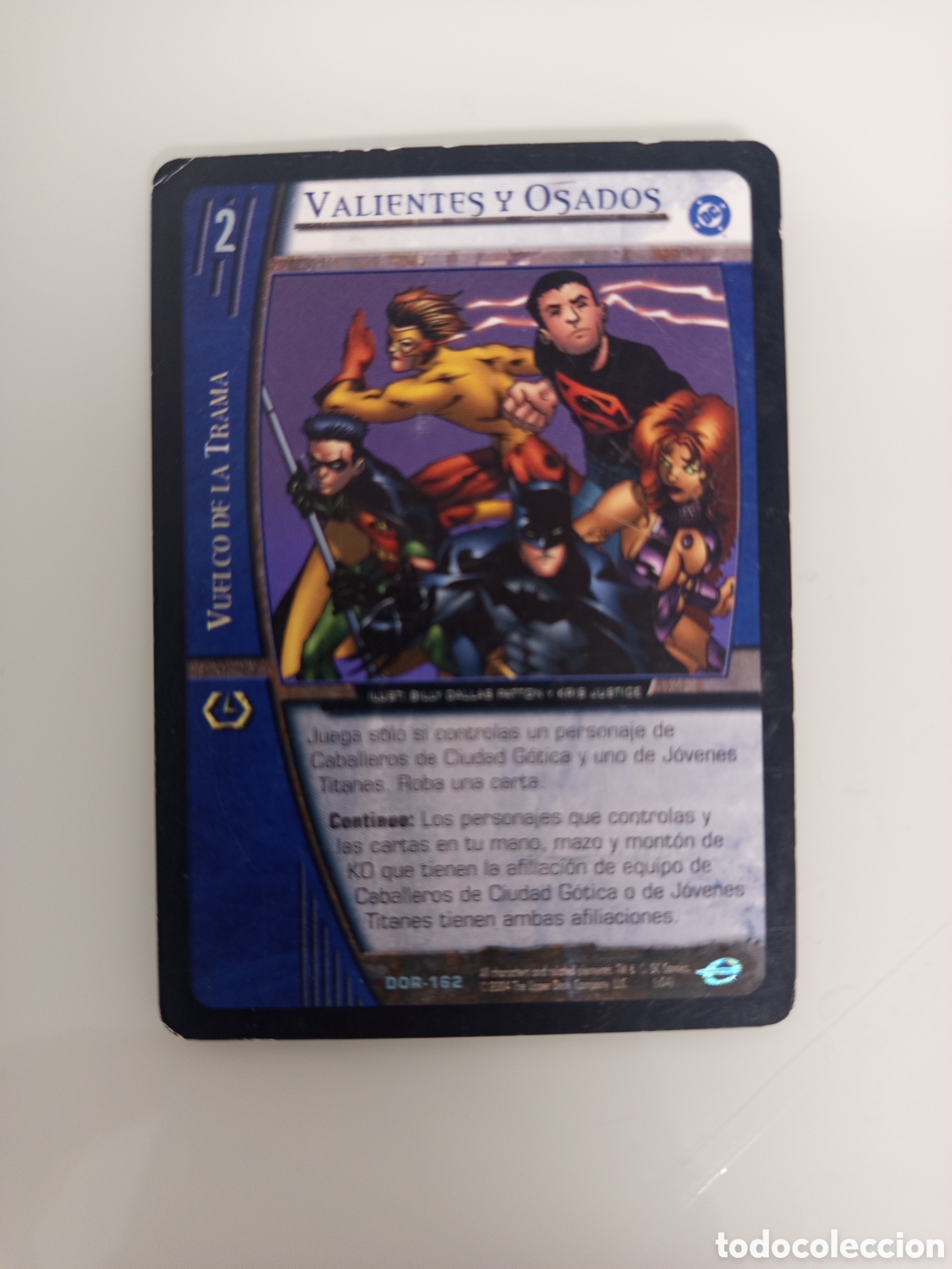 Trading Cards: ❇️ CROMO CARD VALIENTES Y OSADOS VS SYSTEMS SUPERHEROES UPPER DECK ENTERTAINMENT 2004 ❇️