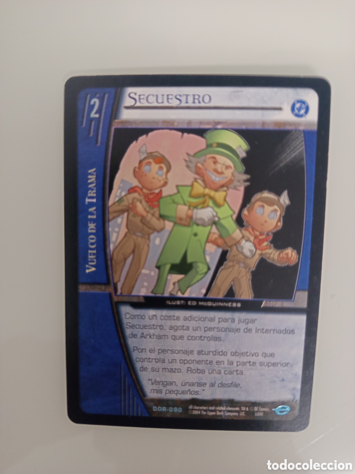 Trading Cards: ❇️ CROMO CARD SECUESTRO VS SYSTEMS SUPERHEROES UPPER DECK ENTERTAINMENT 2004 ❇️