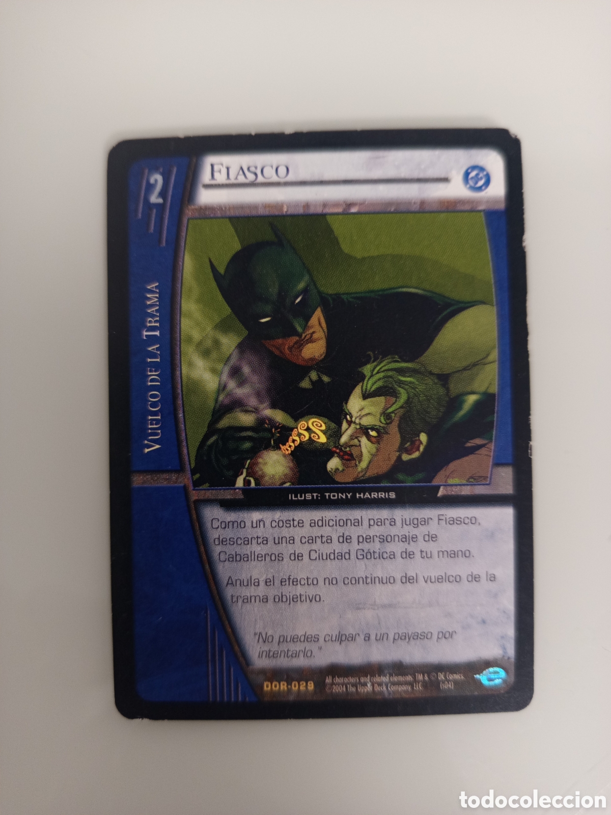 Cartas Colecion&aacute;veis: ❇️ CROMO CARD FIASCO VS SYSTEMS SUPERHEROES UPPER DECK ENTERTAINMENT 2004 ❇️