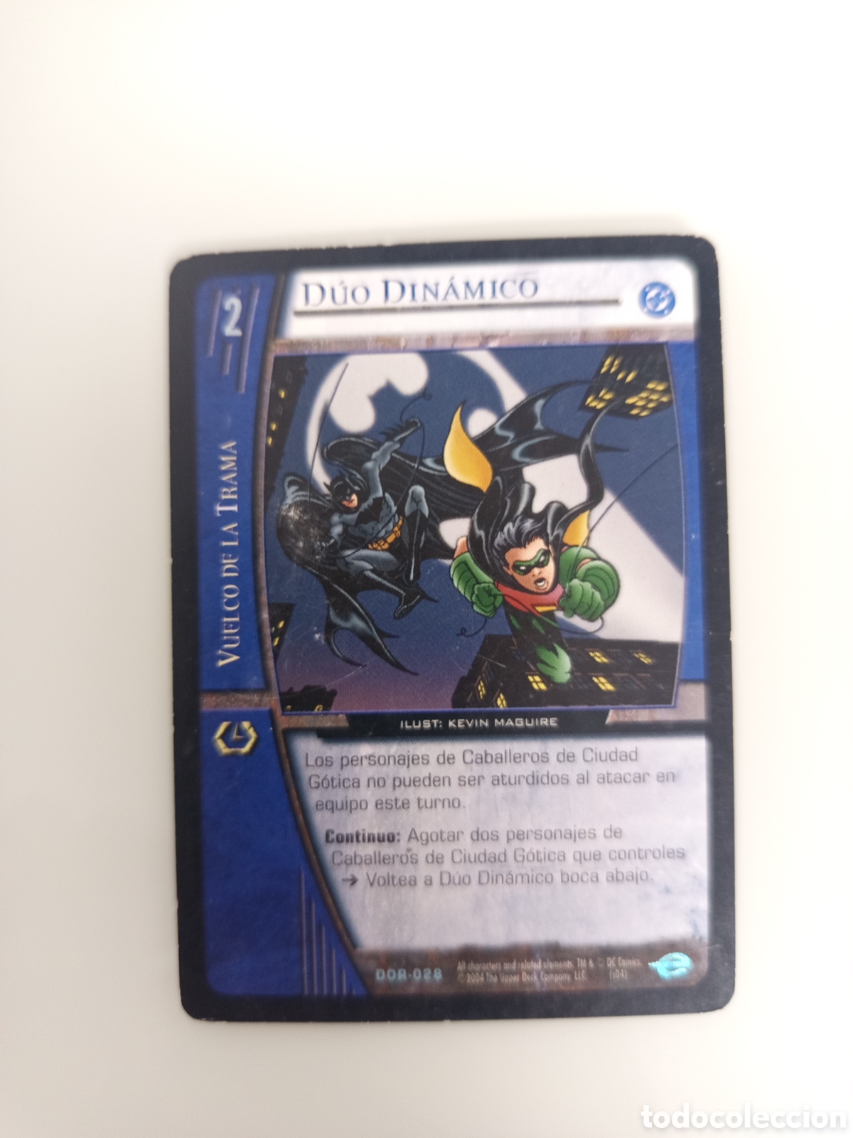 Cartas Colecion&aacute;veis: ❇️ CROMO CARD DUO DIN&Aacute;MICO VS SYSTEMS SUPERHEROES UPPER DECK ENTERTAINMENT 2004 ❇️