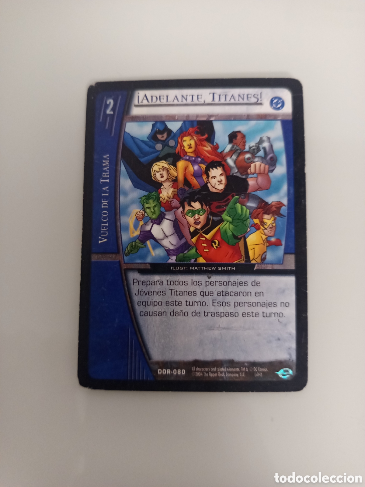 Trading Cards: ❇️ CROMO CARD &iexcl; ADELANTE TITANES ! VS SYSTEMS SUPERHEROES UPPER DECK ENTERTAINMENT 2004 ❇️