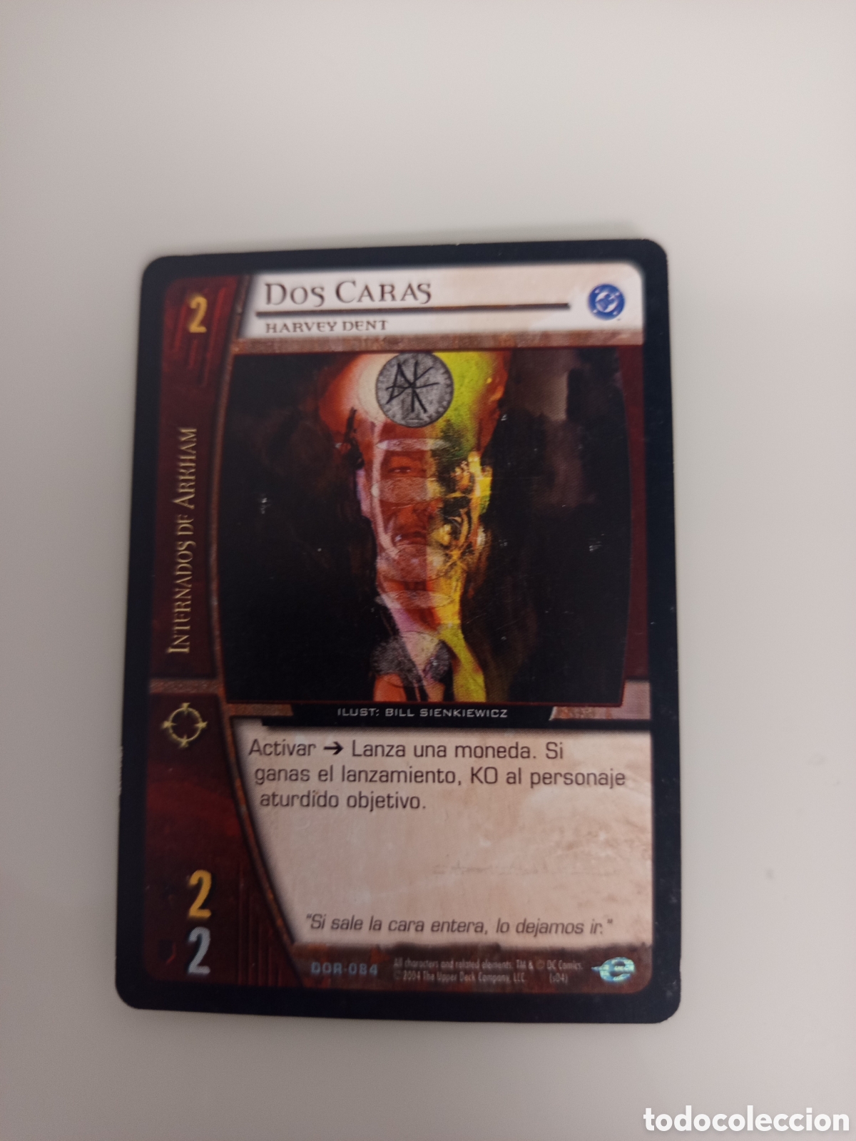 Trading Cards: ❇️ CROMO CARD DOS CARAS VS SYSTEMS SUPERHEROES UPPER DECK ENTERTAINMENT 2004 ❇️