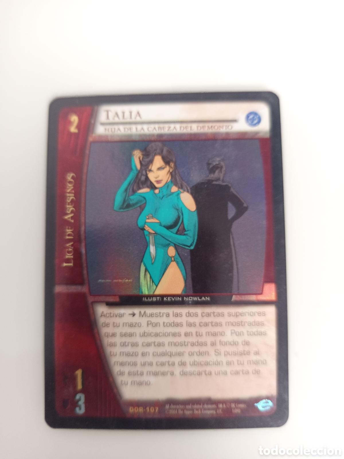 Trading Cards: ❇️ CROMO CARD TALIA VS SYSTEMS SUPERHEROES UPPER DECK ENTERTAINMENT 2004 ❇️