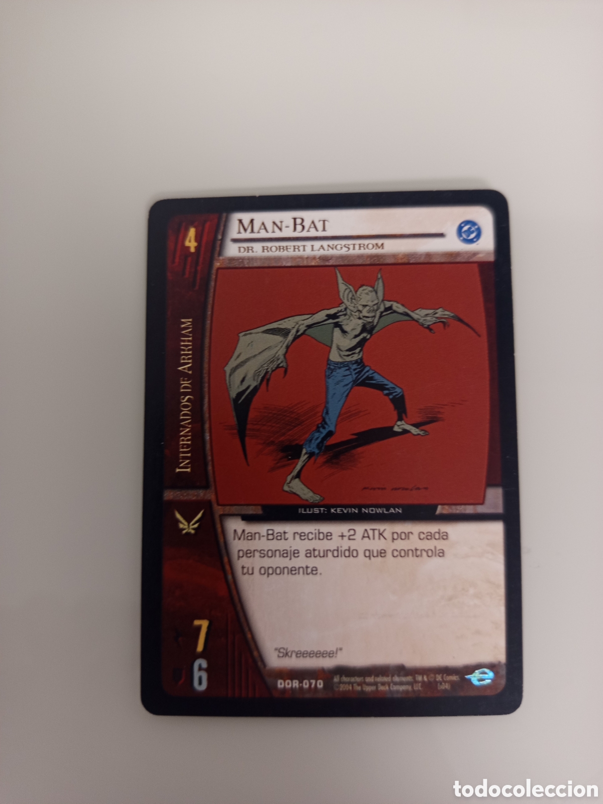 Trading Cards: ❇️ CROMO CARD MAN - BAT VS SYSTEMS SUPERHEROES UPPER DECK ENTERTAINMENT 2004 ❇️