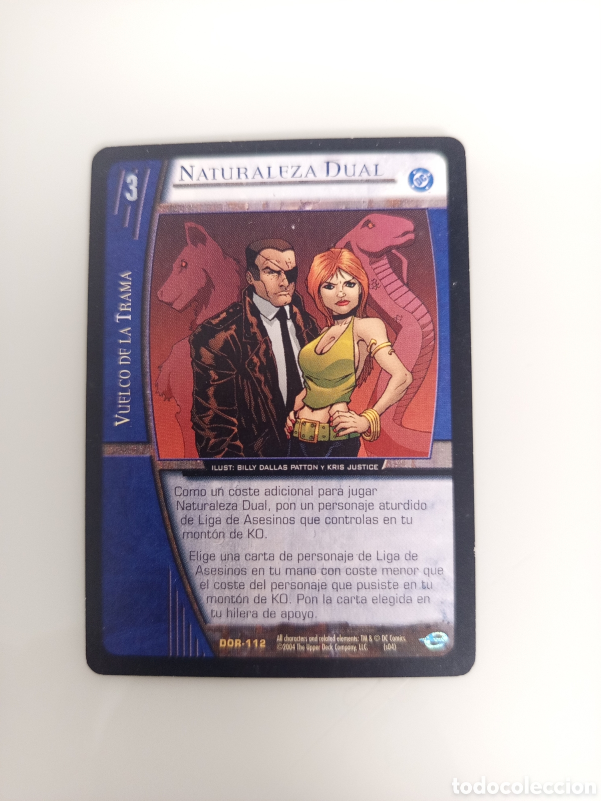 Trading Cards: ❇️ CROMO CARD NATURALEZA DUAL VS SYSTEMS SUPERHEROES UPPER DECK ENTERTAINMENT 2004 ❇️