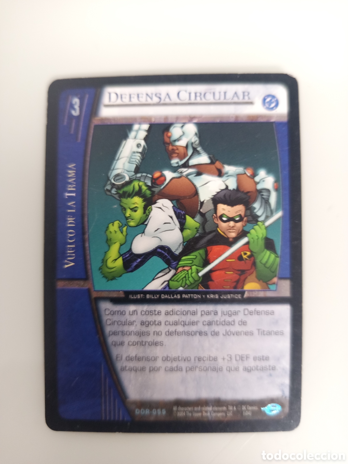 Trading Cards: ❇️ CROMO CARD DEFENSA CIRCULAR VS SYSTEMS SUPERHEROES UPPER DECK ENTERTAINMENT 2004 ❇️