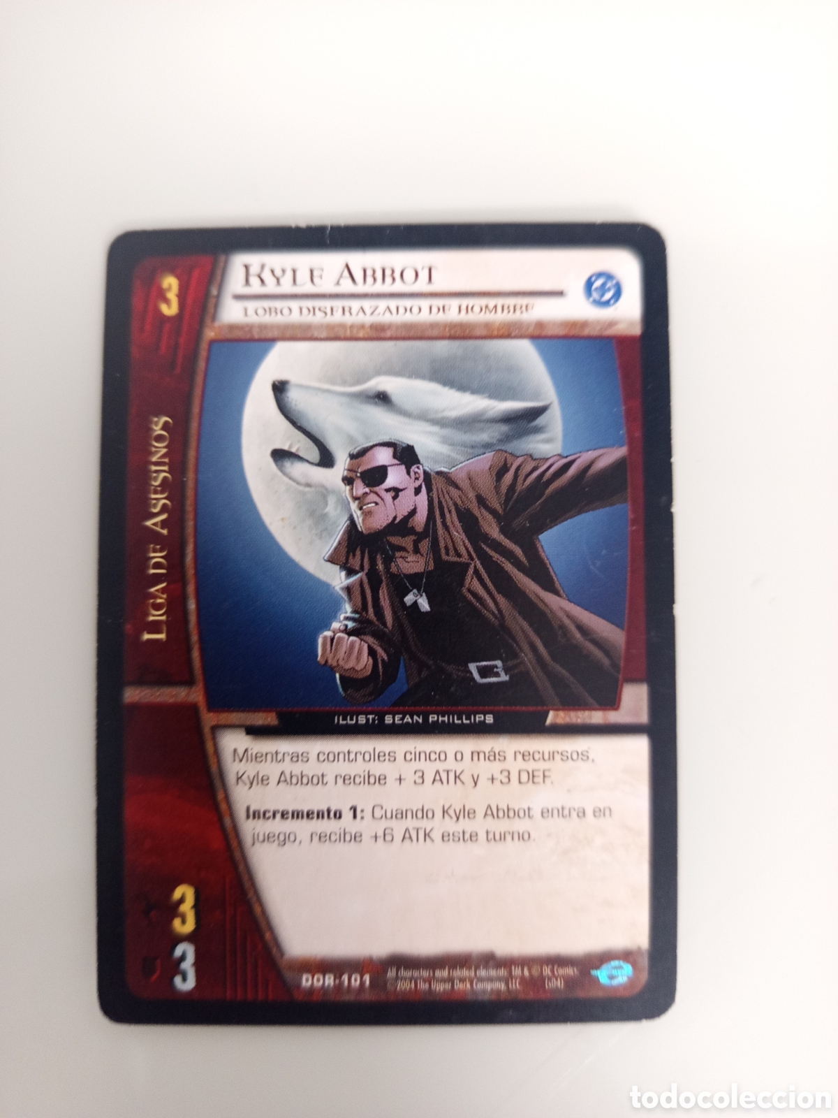 Trading Cards: ❇️ CROMO CARD KYLE ABBOT VS SYSTEMS SUPERHEROES UPPER DECK ENTERTAINMENT 2004 ❇️