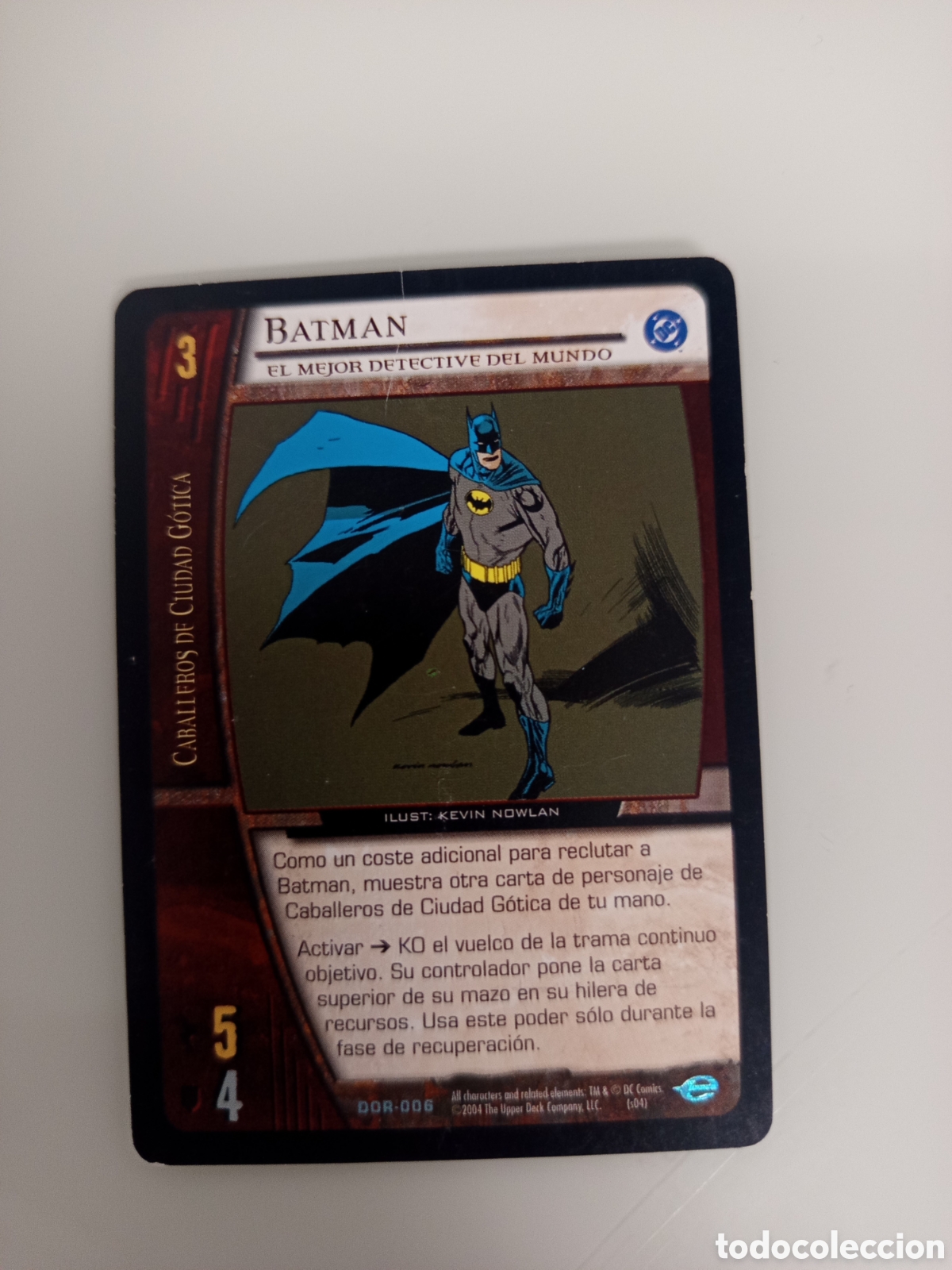 Trading Cards: ❇️ CROMO CARD BATMAN VS SYSTEMS SUPERHEROES UPPER DECK ENTERTAINMENT 2004 ❇️