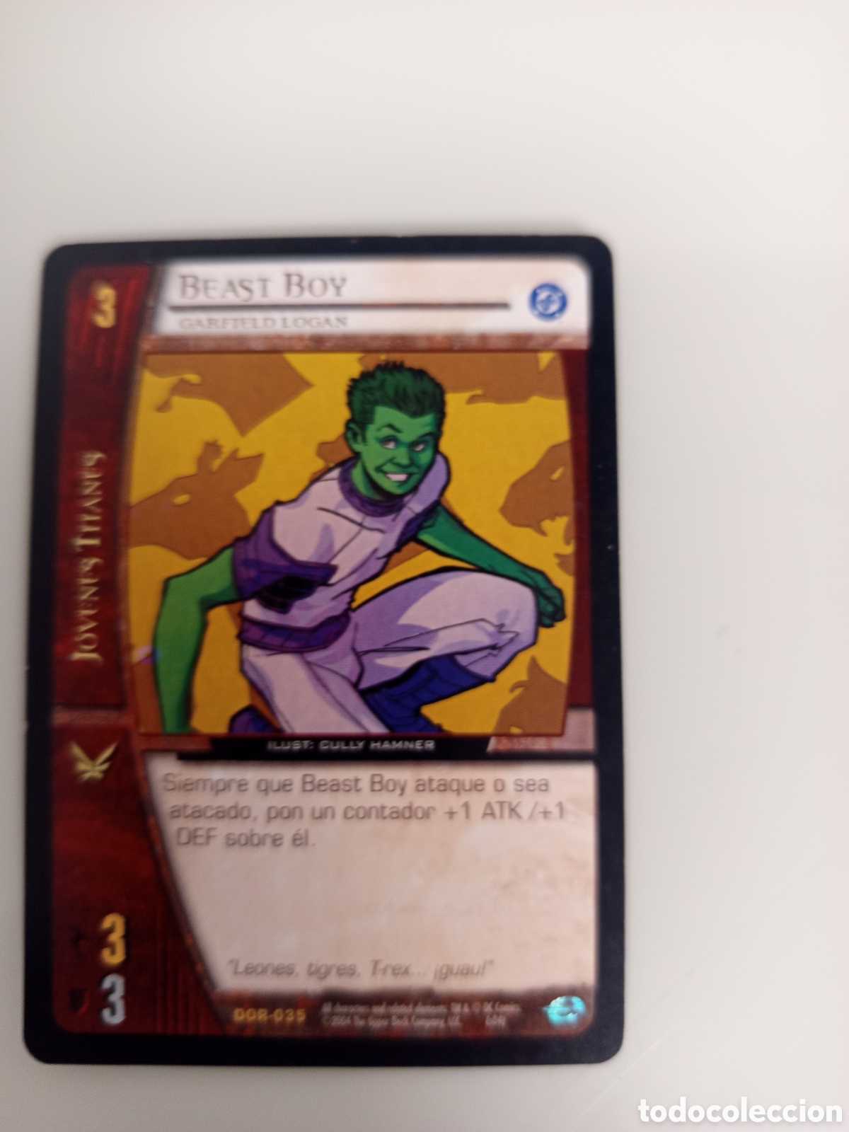 Trading Cards: ❇️ CROMO CARD BEAST BOY VS SYSTEMS SUPERHEROES UPPER DECK ENTERTAINMENT 2004 ❇️