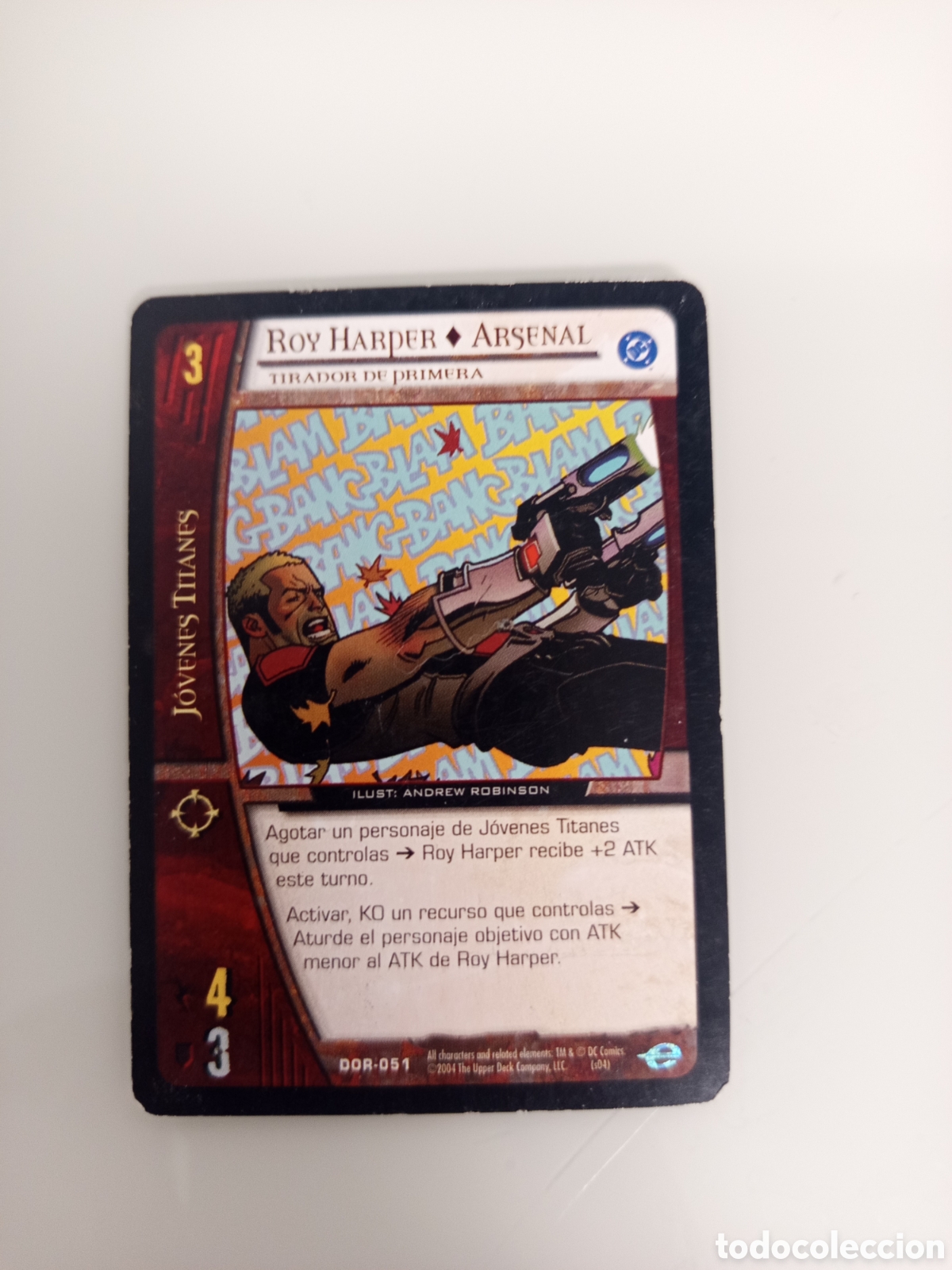 Trading Cards: ❇️ CROMO CARD ROY HARDER ARSENAL VS SYSTEMS SUPERHEROES UPPER DECK ENTERTAINMENT 2004 ❇️