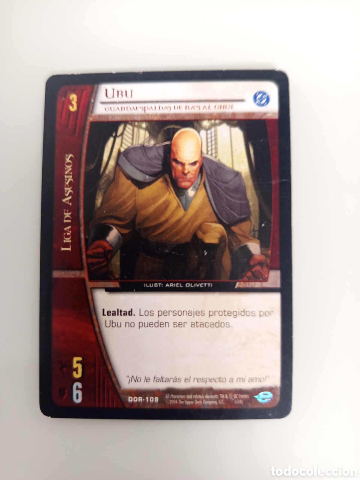 Trading Cards: ❇️ CROMO CARD UBU VS SYSTEMS SUPERHEROES UPPER DECK ENTERTAINMENT 2004 ❇️