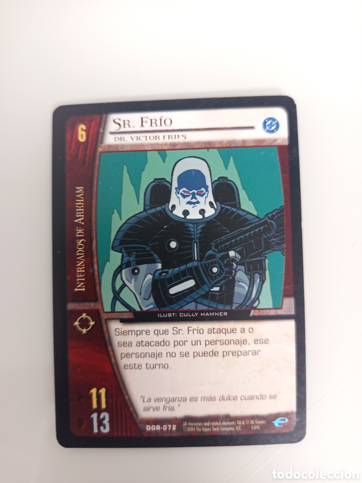 Trading Cards: ❇️ CROMO CARD SR. FR&Iacute;O VS SYSTEMS SUPERHEROES UPPER DECK ENTERTAINMENT 2004 ❇️