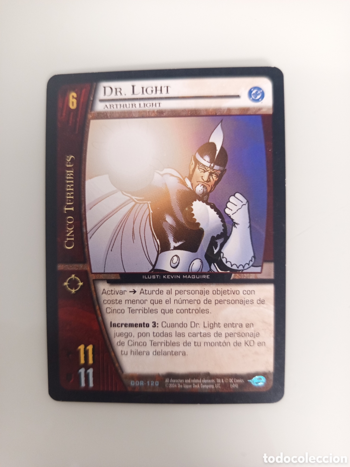 Trading Cards: ❇️ CROMO CARD DR. LIGHT VS SYSTEMS SUPERHEROES UPPER DECK ENTERTAINMENT 2004 ❇️
