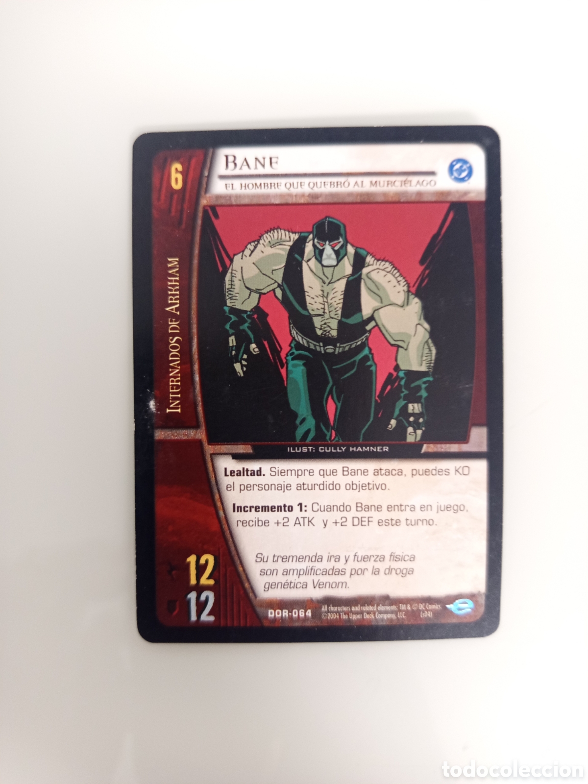 Trading Cards: ❇️ CROMO CARD BANE VS SYSTEMS SUPERHEROES UPPER DECK ENTERTAINMENT 2004 ❇️