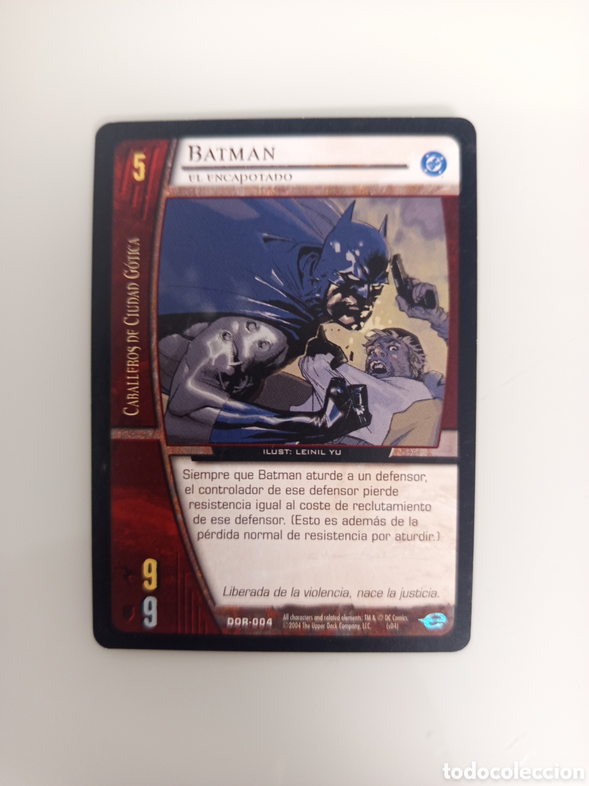Trading Cards: ❇️ CROMO CARD BATMAN VS SYSTEMS SUPERHEROES UPPER DECK ENTERTAINMENT 2004 ❇️