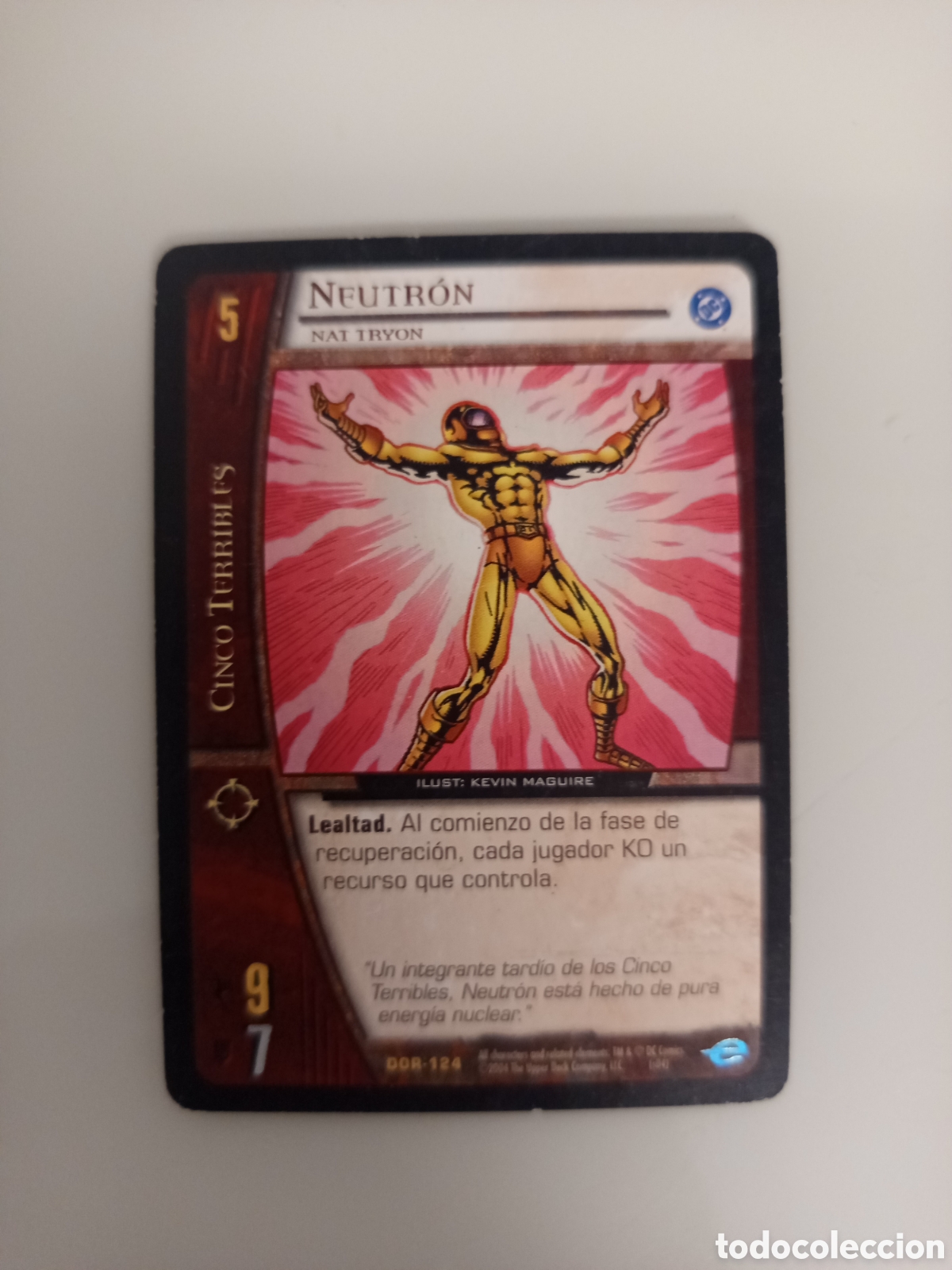 Trading Cards: ❇️ CROMO CARD NEUTR&Oacute;N VS SYSTEMS SUPERHEROES UPPER DECK ENTERTAINMENT 2004 ❇️