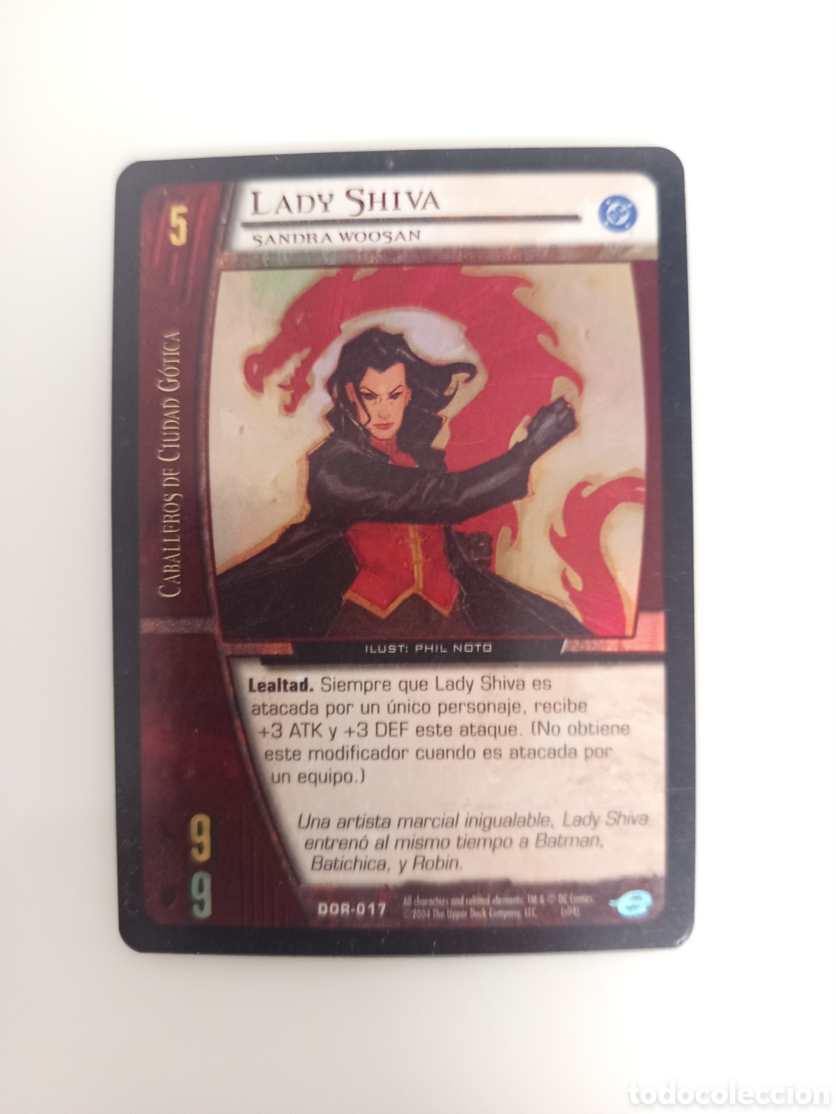 Trading Cards: ❇️ CROMO CARD LADY SHIVA VS SYSTEMS SUPERHEROES UPPER DECK ENTERTAINMENT 2004 ❇️