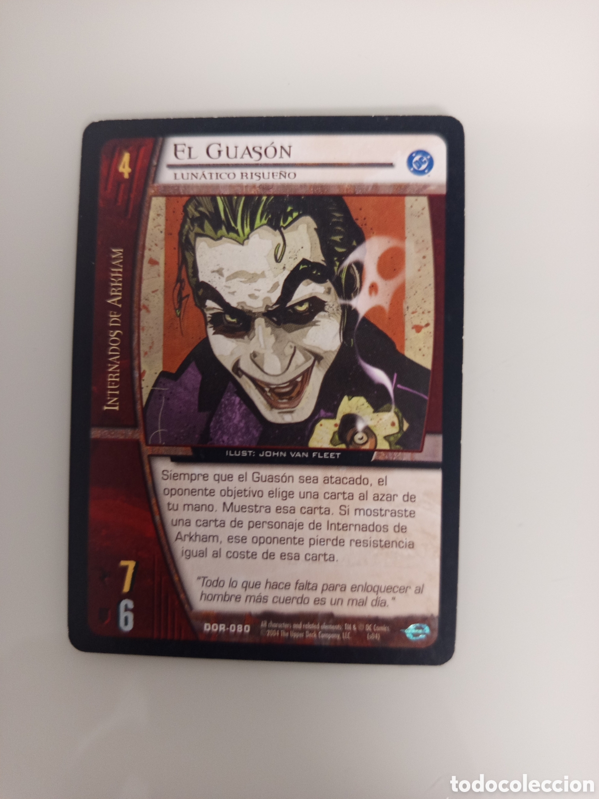 Trading Cards: ❇️ CROMO CARD EL GUAS&Oacute;N VS SYSTEMS SUPERHEROES UPPER DECK ENTERTAINMENT 2004 ❇️