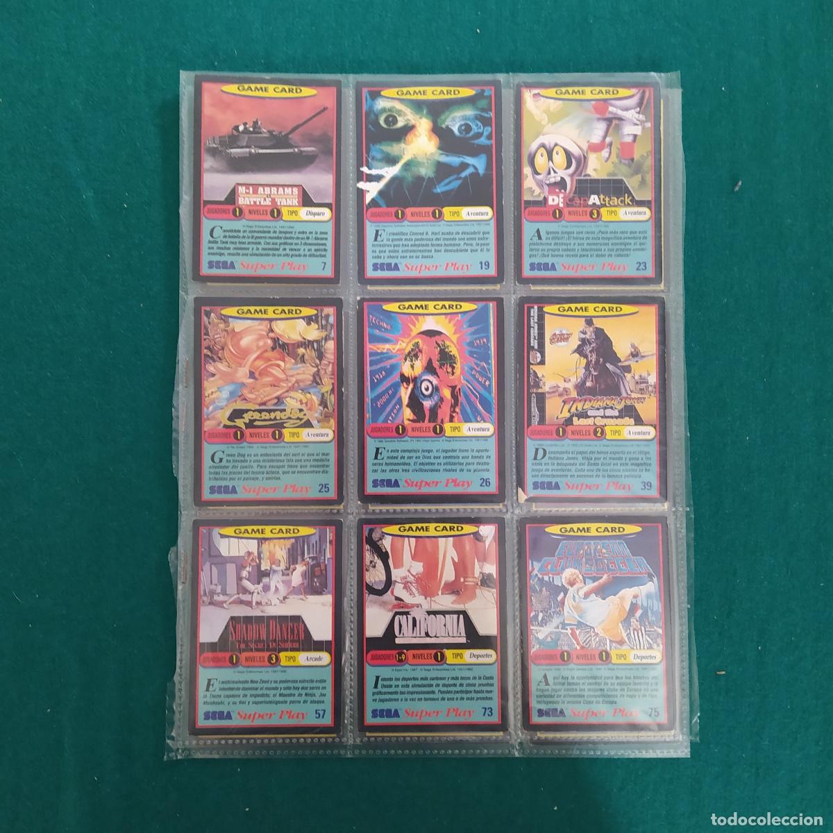Cartes &agrave; &Eacute;changer: 18 TARJETAS SEGA SUPER PLAY PANINI