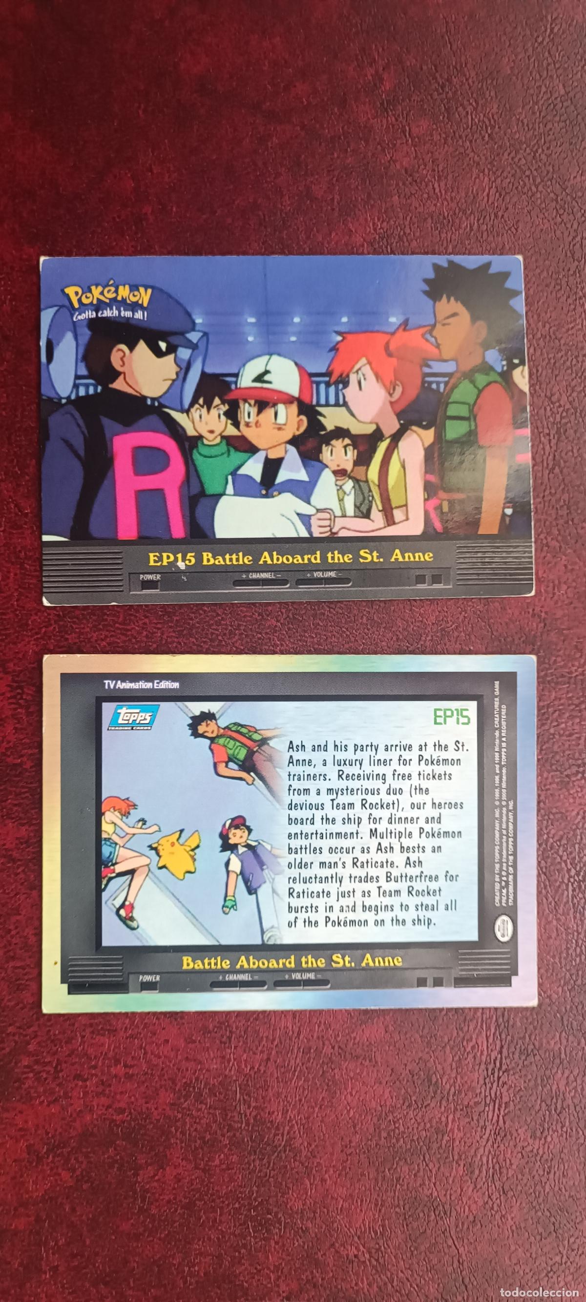 Trading Cards: CROMO POKEMON EP15 - TOPPS