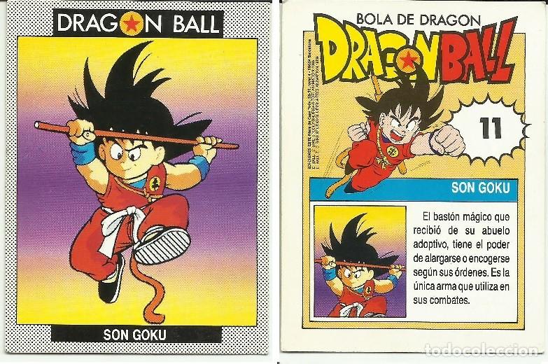 Trading Cards: Cromo Dragon Ball N&ordm; 11 Editorial ESTE (1986) de 120 Cards - Son Goku