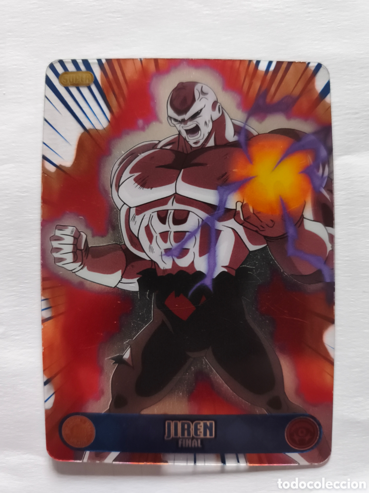 Trading Cards: LAMINCARD DRAGON BALL JIREN FINAL N.168